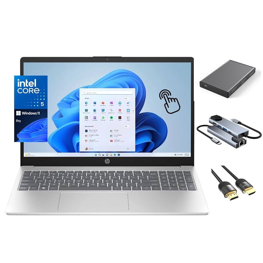 Amazon.com: HP 15.6'' FHD Touchscreen Laptop, Intel Core 5